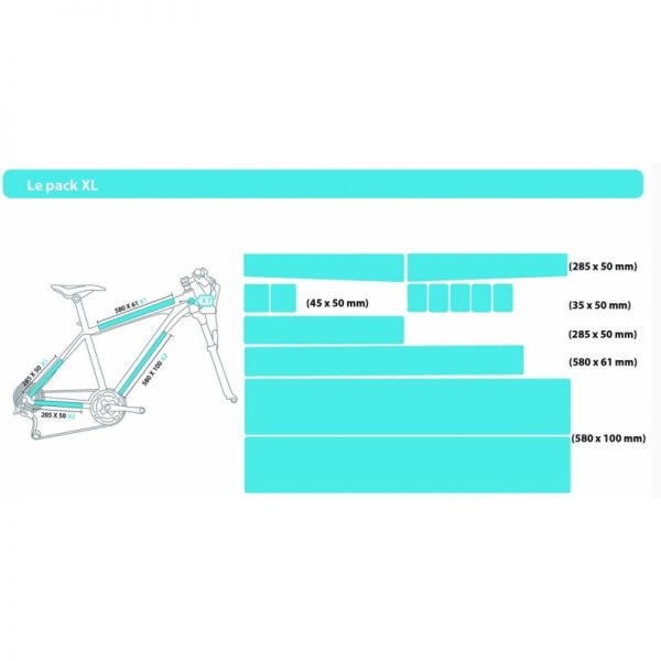 protections de cadre dh taille xl203