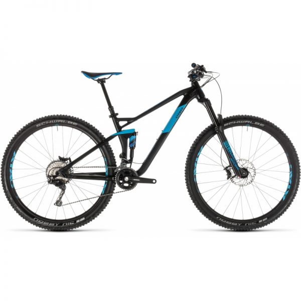 vtt cube stereo 120 race 29 black n blue 2019