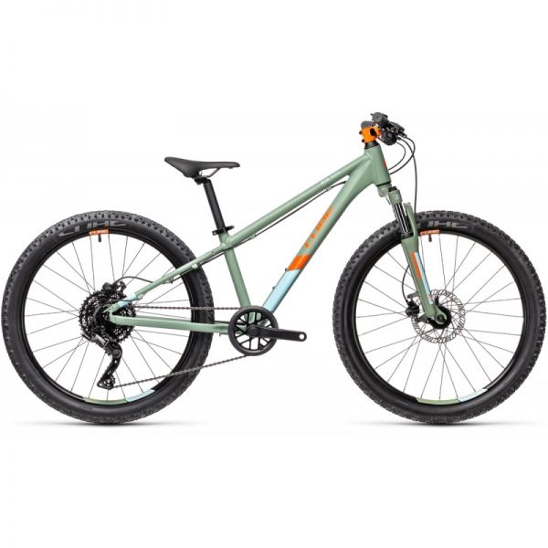 vtt enfant cube acid 240 disc green n orange 2021