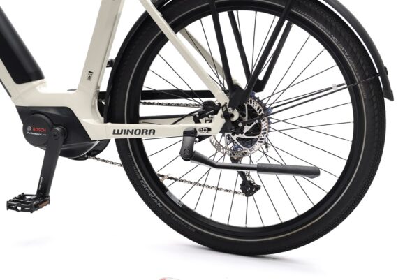 Winora MY21 Detail Kickstand Sinus 9 linenwhite