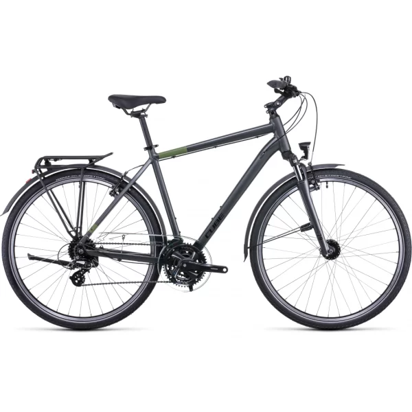 velo de ville cube touring iridium n green 2022